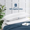 Atiksh Beddings Body Pillow case with Zipper Closure 100% Egyptian
