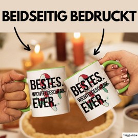 Trendation - Scrap Gnome Gift for Women Colleagues Gift Secret Santa Christmas Best Secret Santa Gift Ever Gift Idea Scrap Gnomes (Green)