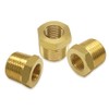Hooshing 3PCS Brass Reducing Hex Bushing 3/8" NPT Male x