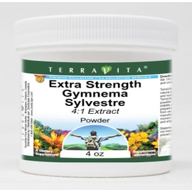 Extra Strength Gymnema Sylvestre 4:1 Extract Powder (4 oz, ZIN: 512959) - 3 Pack