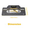 REARACE Motorcycle Fender Eliminator Kit License Plate Bracket Compatible with