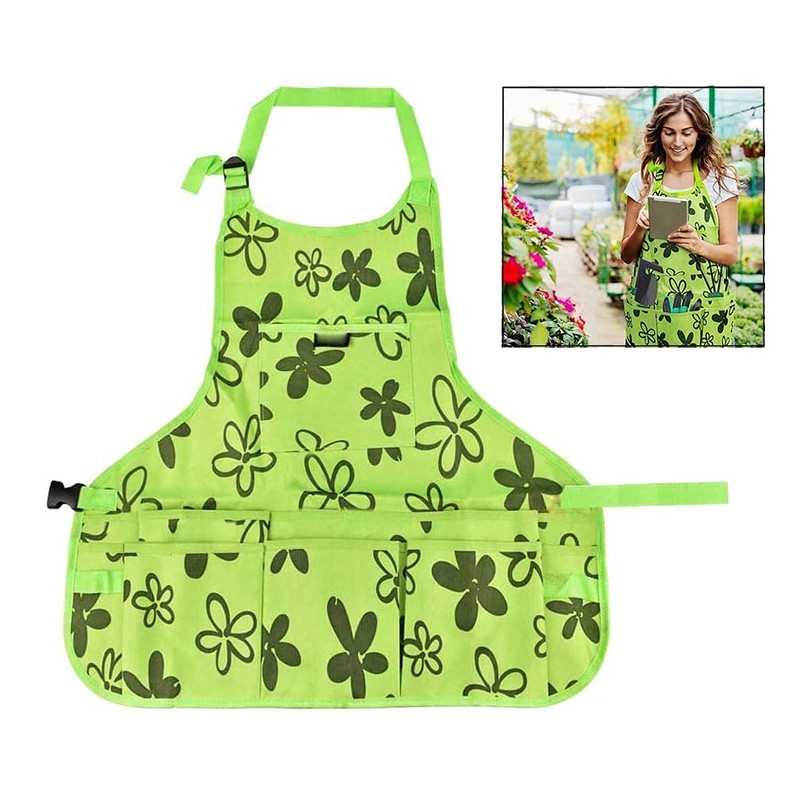 XLKJ Wear-resistant garden apron, adjustable apron, multifunctional apron, work apron
