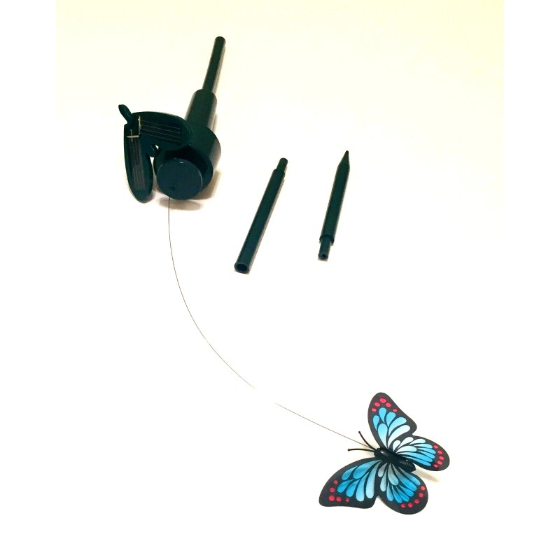 Solar Power Fluttering Wobble Butterfly For Garden Plants & Décor-