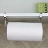 Paper Towel Holder for Cupboard Door Kitchen Roll Under Cabinet