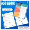 48 Pcs School to Home Folders Take Home Heavy Duty