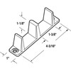 4-3/16" Long Nylon Bottom Wardrobe Door Guide