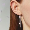 Baseball Earrings for Women Sterling Silver Sports Earrings Dangle Drop