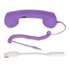 Cordless Retro Telephone Handset, Radiation Proof USB Handset for Cell