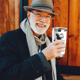 Golf Gifts for Men - Golf Christmas Gifts for Men Unique,Golf Gifts for Dad, Dad Golf Gifts - Funny Golf Gifts for Boyfriend's Dad, Dad Uncle, Boyfriend Husband, Golf Lovers - 20 Oz Tumbler