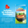 BioSwiss Bandages, Hot Dog Shaped Self Adhesive Bandages, Latex Free