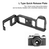 Metal L Type Quick Release Plate Vertical L Bracket Grip
