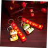 SAFIGLE 2 Pcs Zodiac Animal Charms Adorable Snake Keychains for