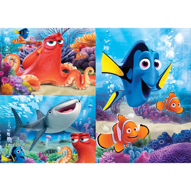 Clementoni 25214 - Findet Nemo: Findet Dori - 3 x