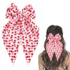 WRBAJIS Strawberry Hair Bow for Women Summer Fruit Hair Clips