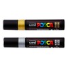 Uni Posca 17mm Chisel Tip PC-17K - Color: Black