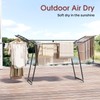 APEXCHASER Clothes Drying Rack Foldable, Large Drying Rack Clothing, Winged