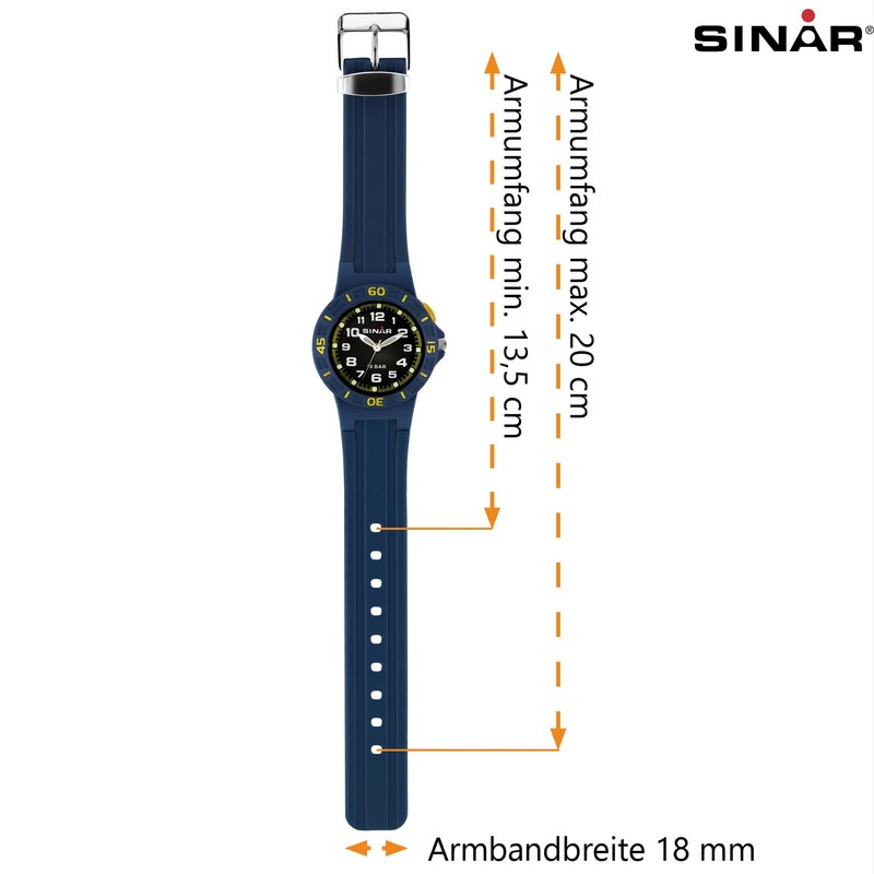 Sinar Jugenduhr XB/20/2 Blue/Black