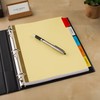 Avery Binder Dividers - 5-Tab Insertable Multicolor Big Tabs for