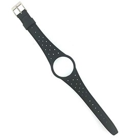 Tech Swiss Watch Band Fits Omega Dynamic Men's Leather Blue Strap