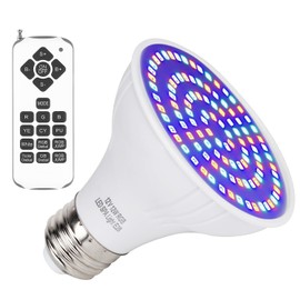 TCEUMIK 12V 12W RGB SPA Light for SPA/Bathtub/Underwater Swimming Pool/Hot Spring/Fountain RGB Color LED Light Bulb Replaces for Hayward & Pentair Light Fixtures Remote Switch Control PAR20 E26 Base