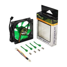 Nanoxia Deep Silence 92 – 1400; 92 x 92 x 25 mm Maximum 1400 RPM Max. 13.7 dBA max. 40,1 M³/h, Nanoxia Rubber Slicks 3 Pin Molex, Retail