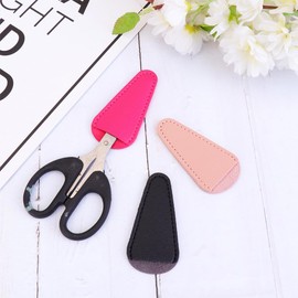 minkissy 3sets Nail Cutter Protective Cover Scissors Protective Sleeve for Cuticle Safety 6pcs*3