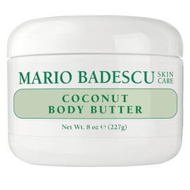 Mario Badescu Manteca corporal de coco para todo tipo de piel | Hidratante corporal para una piel suave y radiante |Formulado con manteca de karité| 227 gr