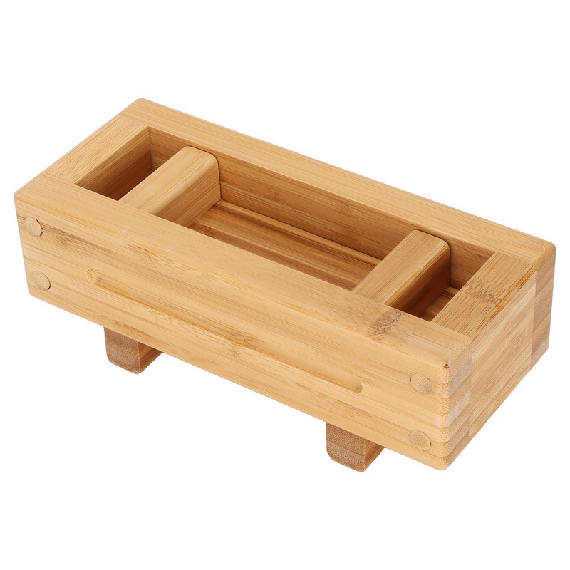 Wooden Sushi Press Mold DIY Rectangular Odorless Portable Rice Mold