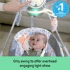 Ingenuity InLighten 5-Speed Baby Swing - Swivel Infant Seat, 5
