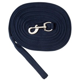 Pfiff 101196 Soft Lunge Lunge Line Swivel Carabiner Hook Approx. 8.20 m Blue