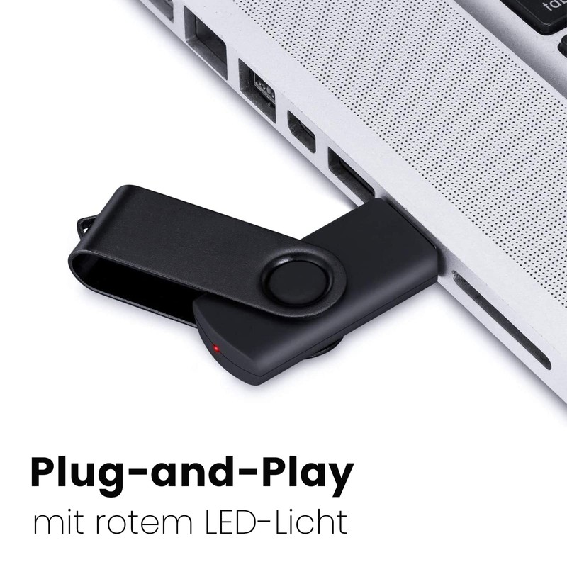 AreTop 16 GB USB Stick with USB Memory Stick Bag,