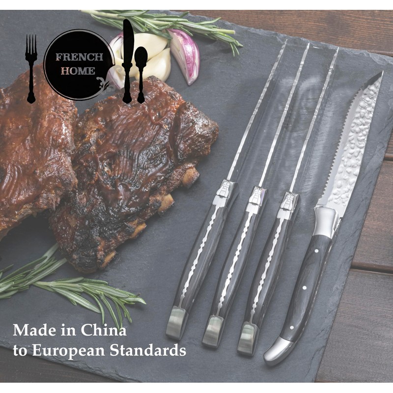 French Home Bistro 16-Piece Stainless Steel Flatware Set — Dinner