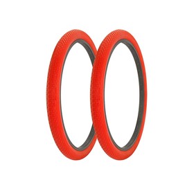 ALTALINE Bicycle 26" x 2.125 Wide 2 Tires (1 Pair) AL-1120 Red Small Brick