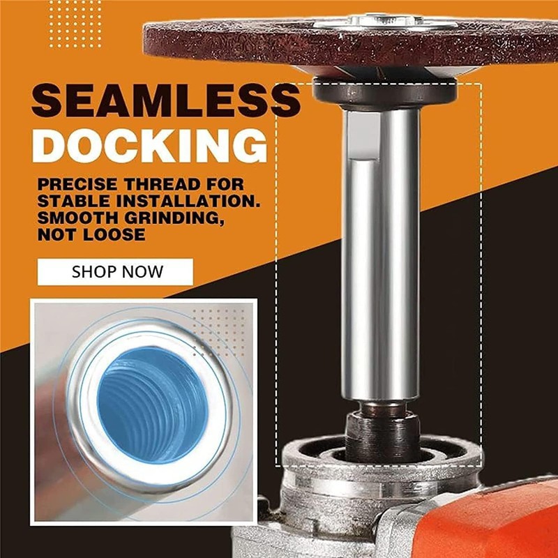 Angle Grinder Extension Rod, 2025 Upgrade M10 Thread Polishing Machine