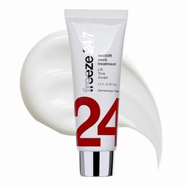 FREEZE 24·7 Crema revitalizante para el cuello Freeze 24/7 Neck Lift: reafirma, tensa y suaviza la piel con cafeína, niacinamida y algas marinas. Minimiza las arrugas y la flacidez. Fórmula esculpida