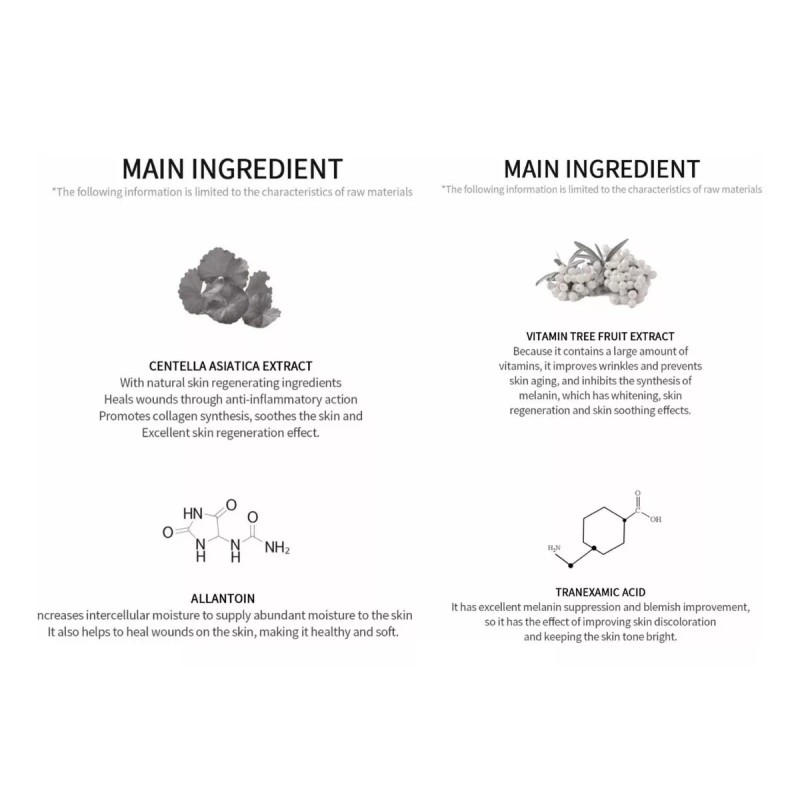Bidameun Serum Coreana_ Vitamina & Cica Madecassoside_ Revitalizantes