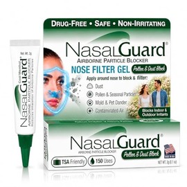 Gel Nasal Alivio Alergias Alérgenos Medicamentos Probado Alérgicos Polen Aprobado Viajes Avión Más 150 Aplicaciones Por Tubo Mentol Fresco