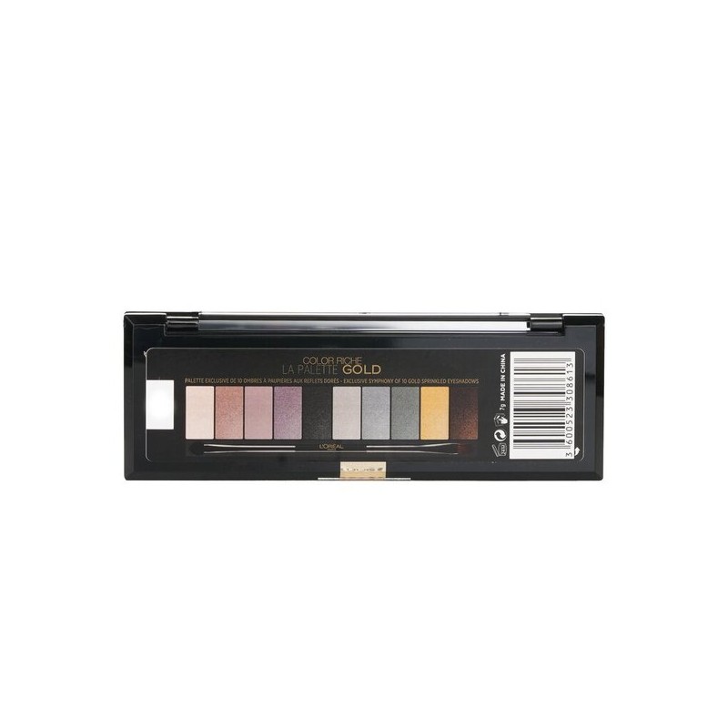 L'Oreal Color Rich Eyeshadow Palette - (Gold) 7g