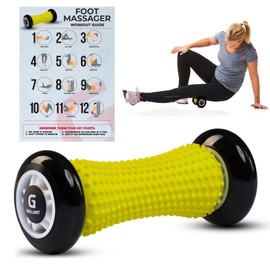 Gallant® Foot Massager for Plantar Fasciitis Treatment, Deep Tissue Muscle Massage Roller for Foot Pain, Arch Support & Circulation Boost Foot Roller– Portable Feet Massager for Home, Office & Gym Use