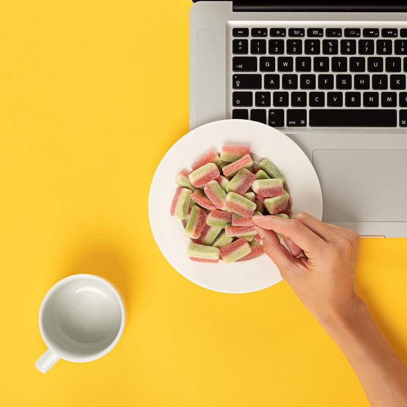 Kervan Candy Bebeto Watermelon Slices - Fruity, Soft, Sweet &