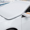 Car Snow Shield Thick Aluminized Film Nine Magnets Outer Windshield