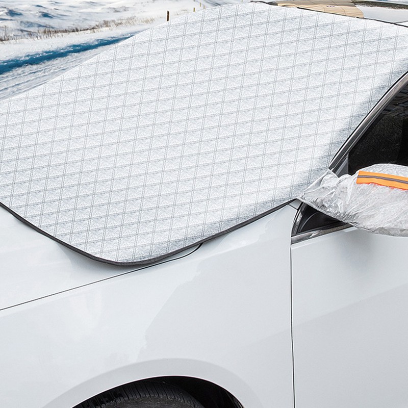 Car Snow Shield Thick Aluminized Film Nine Magnets Outer Windshield