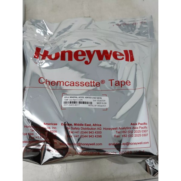 Honeywell Analytics XP4-V Chemcassette Tape for Mineral Acids