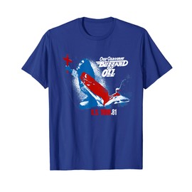 Ozzy Osbourne - Blizzard Of Ozz Red White and Blue T-Shirt
