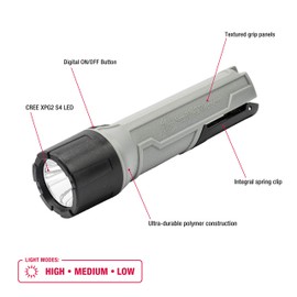 Smith & Wesson unisex adult Pro tactical flashlights, Black, One Size US