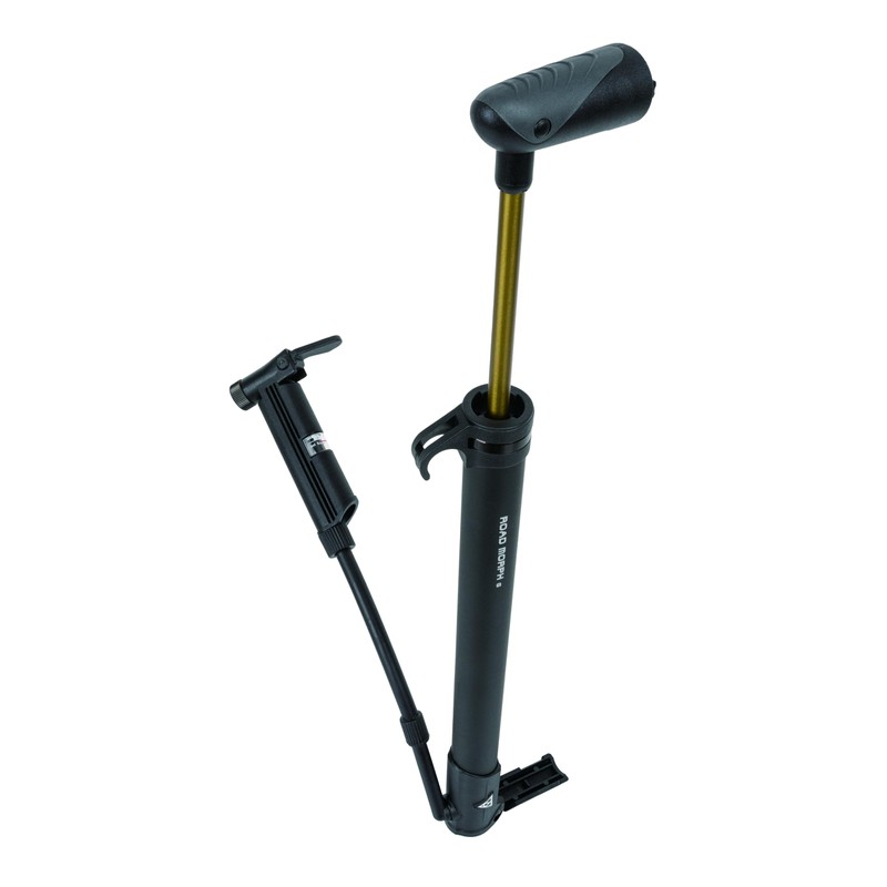 Topeak Morph Road Bicycle Tyre Pump with Analogue Pressure Gauge