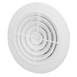 Adjustable Air Exhaust Cover, Round Vent Cover Knob Adjustment Wall or Ceiling Mounting for Bathroom for Kitchen (12)