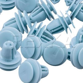 Rexka 15pcs Door Panel Retainer Cowl Trim Retainer Clip for Honda Acura 91560-S9A-A01 Accord Civic CR-V Crosstour Element Passport Pilot Ridgeline ILX Integra RDX RL TL TSX ZDX - Trim Panel Retainer