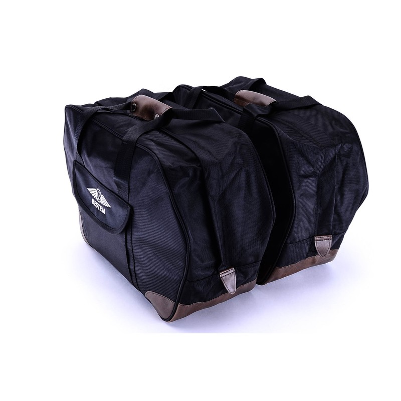 Bestem LGHO-GL18H-SDL Black Saddlebag Liners for Honda Gold Wing GL1800,