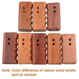 CAMVATE DSLR Wood Wooden Handle Grip Mount Support for DV Video Cage Rig (Left Hand)